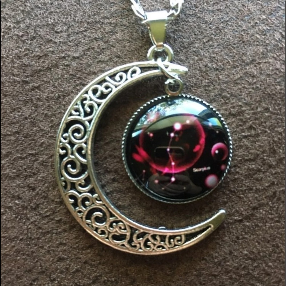 Scorpio Zodiac Necklace